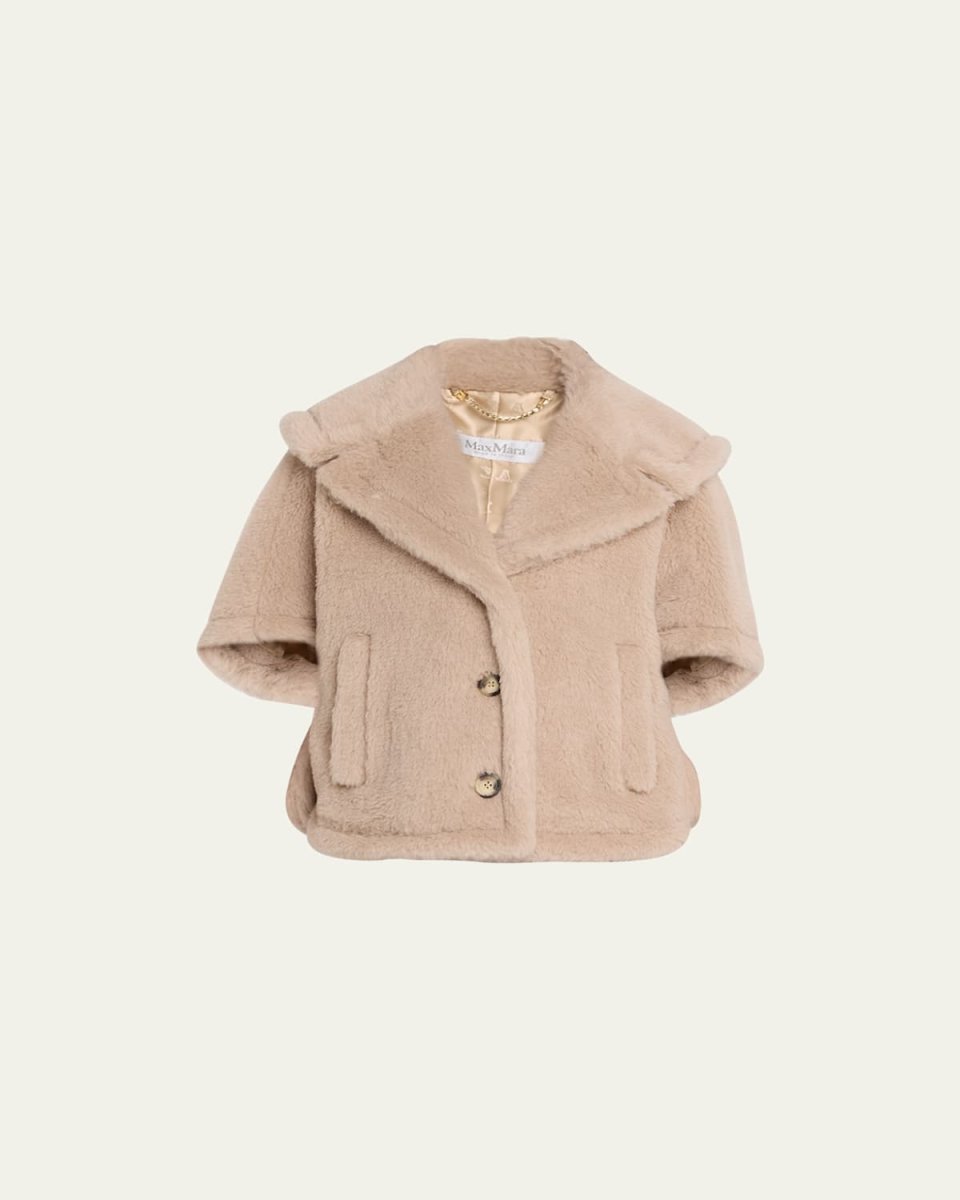 Cambusa Wool-Blend Teddy Cap